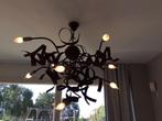 Kroonluchter/ lamp Corten roestkleurig staal, Ophalen, Gebruikt, Metaal, Minder dan 50 cm