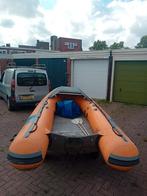 Rubberboot met motor en trailer 650 euro, Watersport en Boten, Suppen, Ophalen of Verzenden, Zo goed als nieuw