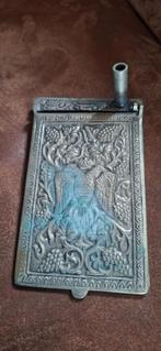 Vintage zilverkleurige Memo Pad met Penhouder - Decoratief!, Ophalen of Verzenden