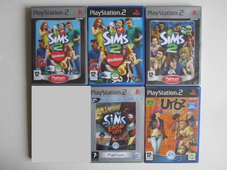 De Sims PS2 The Sims Playstation 2, Spelcomputers en Games, Games | Sony PlayStation 2, Zo goed als nieuw, Simulatie, 1 speler