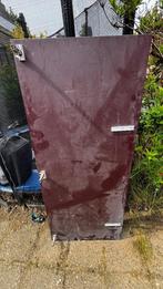 Unieke Rode Deur bruin voor Koelkast (140x60cm), Ophalen, Gebruikt, Bruin, 50 tot 100 cm