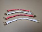 Set van 4 Speaker Kabelbruggen Bi-Wire Jumpers (Y - Y) 15 cm, Nieuw, Overige merken, Overige typen, Ophalen of Verzenden