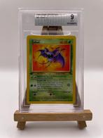 Zubat [1st Edition] #57 – Pokémon Fossil (Beckett 9), Ophalen of Verzenden, Zo goed als nieuw, Losse kaart, Foil
