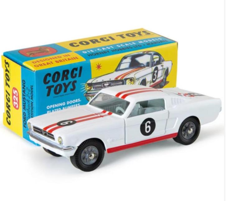 Ford Mustang Fastback 2 + 2 Competition Corgi NEW 1/46 R 325, Hobby en Vrije tijd, Modelauto's | 1:43, Nieuw, Auto, Corgi, Verzenden