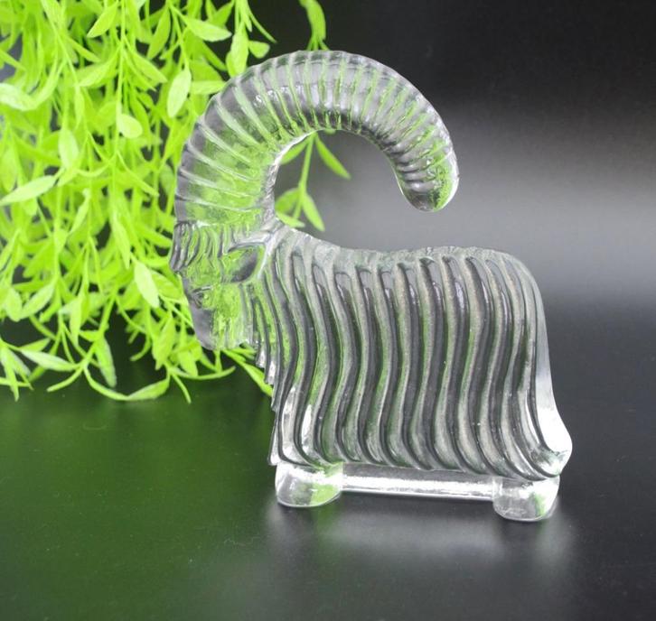 Kosta Boda - Bertil Vallien -  grote Julbock  - Zoo Line, Antiek en Kunst, Kunst | Designobjecten, Ophalen of Verzenden