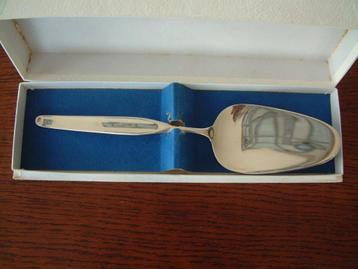 vintage nieuwe taartschep taart schep Silvapleet in doos beschikbaar voor biedingen