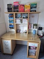 IKEA  bureau met ladekasten, Huis en Inrichting, Ophalen, Zo goed als nieuw
