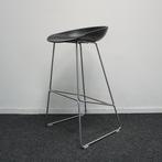 HAY About a Stool AAS38 barkrukken | Zwart | RVS onderstel, Huis en Inrichting, Barkrukken, -, 60 tot 90 cm, Ophalen of Verzenden