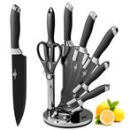 9 / 8 / 7 / 6-delige messenset, Ophalen, Zo goed als nieuw, Rvs of Chroom