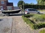 Sloep met trailer, Watersport en Boten, Ophalen, Gebruikt, Minder dan 10 pk, Snelvarend