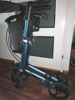 Rollator Gemino 30 Blauw Rugband Tasje Boekjes Lichtgewicht, Ophalen of Verzenden, Lichtgewicht, Zo goed als nieuw