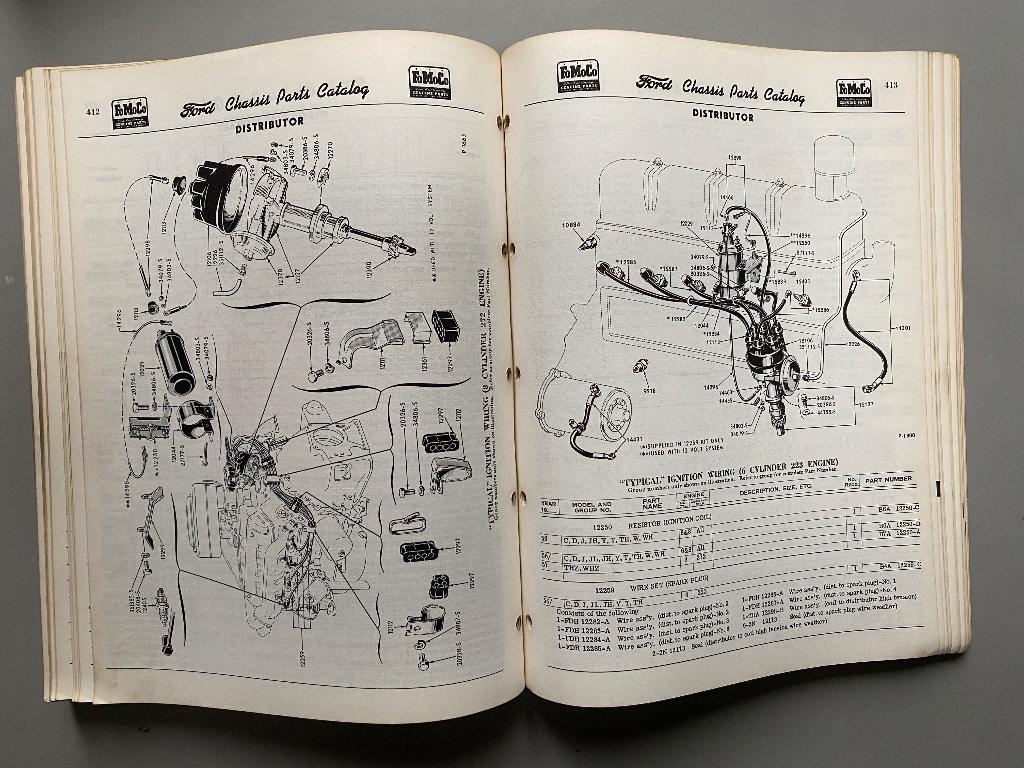 Part & accessoires catalog 1956-57 Ford series 100 thru 600, Ophalen of Verzenden