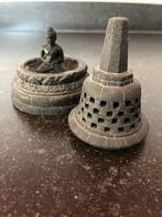 Boeddha met Stupa - 9 cm, Ophalen of Verzenden, Zo goed als nieuw
