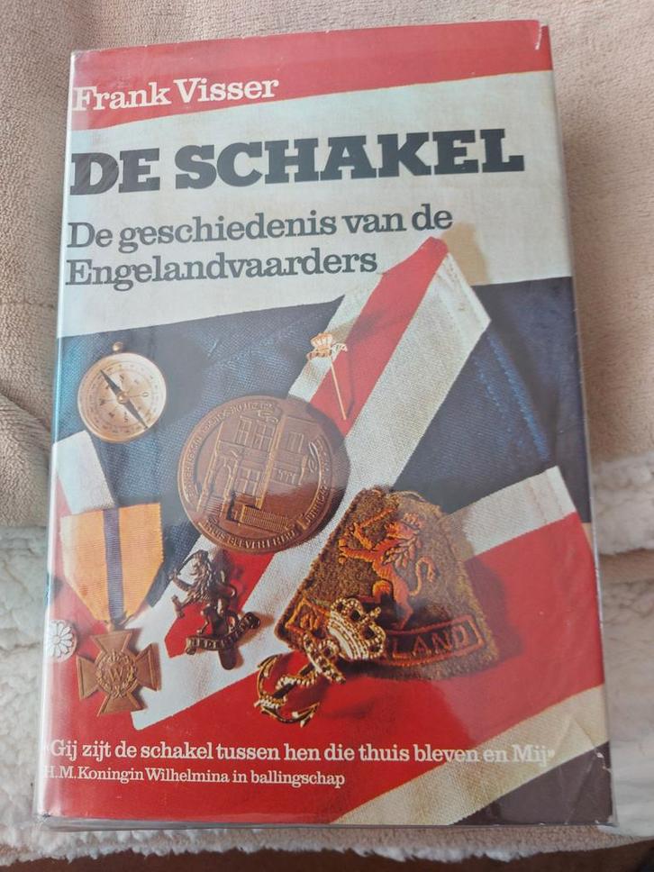 De Schakel - Frank Visser, Engelandvaarders, Boeken, Geschiedenis | Vaderland, Zo goed als nieuw, 20e eeuw of later, Ophalen of Verzenden