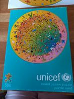 Vrolijke ronde puzzel Unicef, Hobby en Vrije tijd, Denksport en Puzzels, Ophalen of Verzenden, 500 t/m 1500 stukjes, Gebruikt