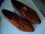 Z.g.a.n. Cognac pumps, 5 cm hoog, Kenneth Cole, New York, 39, Schoenen met lage hakken, Bruin, Kenneth Cole, Ophalen of Verzenden