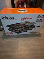 Tristar PD-9051 Raclette Steengrill - Nieuw in doos, Ophalen of Verzenden, Vaatwasmachinebestendig, Nieuw, Steengrill