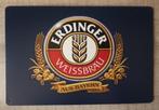 Erdinger 20x30 cm Reclamebord, Verzamelen, Biermerken, Ophalen of Verzenden, Nieuw, Reclamebord, Plaat of Schild, Overige merken
