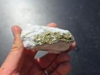 Magnesiet met Chalcopyriet, Ophalen of Verzenden, Mineraal