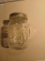 Glazen pot met deksel, Huis en Inrichting, Ophalen of Verzenden, Zo goed als nieuw