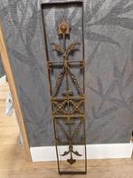 Brocante smeetijzeren raam rooster, Ophalen of Verzenden