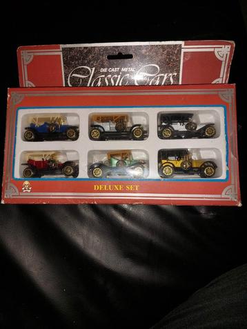 Die Cast Metal Classic Cars Deluxe Set beschikbaar voor biedingen