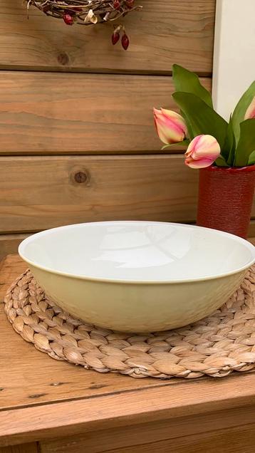 Petrus Regout pastel schaal geel beschikbaar voor biedingen