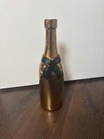 Gouden vaas in flesvorm, Gebruikt, Overige kleuren, 50 tot 75 cm, Aardewerk of Porselein