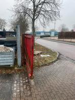 Rode schuifpoort - 910cm & 800cm, Ophalen