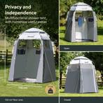 Skandika camping douchetent/omkleedtent 150x150x230 cm, Caravans en Kamperen, Tenten, Ophalen of Verzenden, Gebruikt