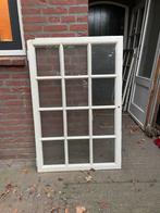Oude ramen en deuren met glas voor bv tuinhuis of kas, Gebruikt, Raamkozijn, Inclusief glas, 75 tot 150 cm