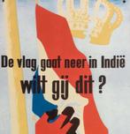 KNIL Metalen Wandbord Nederlands INDIE Propaganda, Verzenden, Nederland, Foto of Poster