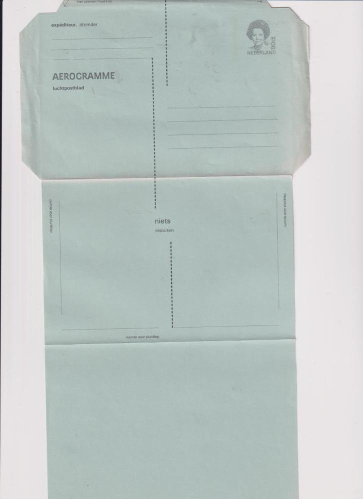 Nederland 1971 Luchtpostbrief Kon. Juliana 75C, Postzegels en Munten, Brieven en Enveloppen | Nederland, Brief, Ophalen of Verzenden