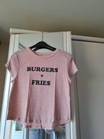 2 tshirts maat 38 oksel tot oksel 44cm samen 2 euro, Wit, Ophalen of Verzenden, Zo goed als nieuw, Korte mouw