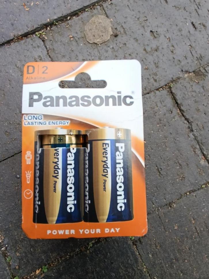 Panasonic D Battery - !! NIEUW !!, Audio, Tv en Foto, Accu's en Batterijen, Nieuw, Ophalen