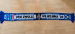 Sjaal PEC Zwolle, Ophalen of Verzenden, Zo goed als nieuw, Overige binnenlandse clubs, Vaantje of Sjaal