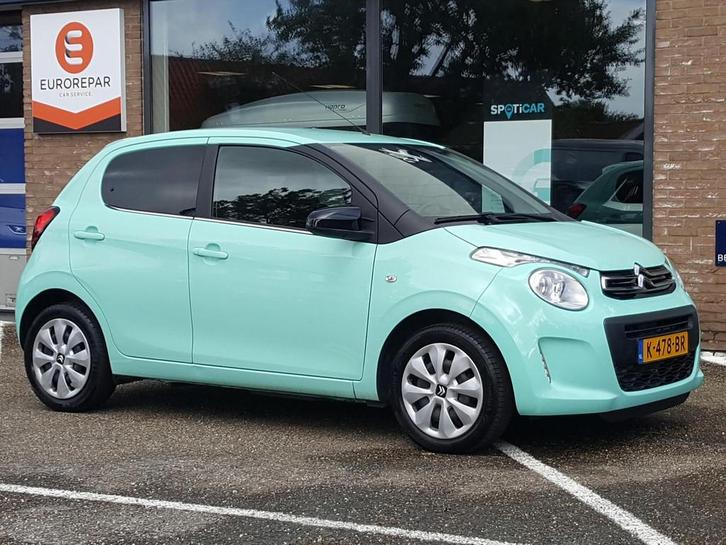 Citroën C1 1.0 VTi 72PK S&S 5D Feel AIRCO | Bluetooth belle, Auto's, Citroën, Bedrijf, Te koop, C1, ABS, Airbags, Airconditioning
