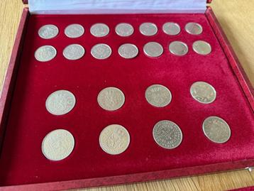 Juliana set 1, 5, 10 en 25 cent. 1 en 2,5 gulden.  beschikbaar voor biedingen