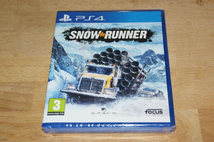 Snowrunner / Snow Runner (ps4) NIEUW in seal, Spelcomputers en Games, Games | Sony PlayStation 4, Nieuw, Avontuur en Actie, 1 speler