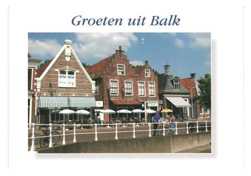 990098	Balk	Friesland	_Gelopen met mooie zegel	Orde van Vrij beschikbaar voor biedingen