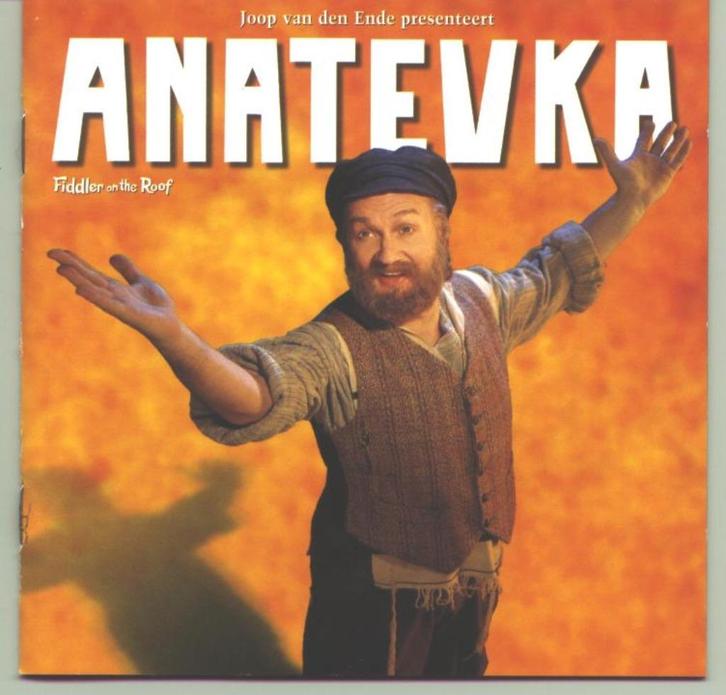 ANATEVKA- de musical- originele CD- Schaars- NL Cast, Cd's en Dvd's, Cd's | Filmmuziek en Soundtracks, Zo goed als nieuw, Ophalen of Verzenden