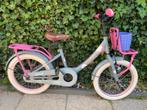 Stoere meidenfiets 18 Inch roze/grijs, Fietsen en Brommers, Fietsen | Kinderfietsjes, Ophalen, Gebruikt, 20 inch of meer, Daisy