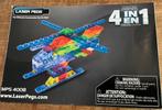 Laserpeg bouwstenen helicopter 4/1, Ophalen of Verzenden, Zo goed als nieuw, Overige merken