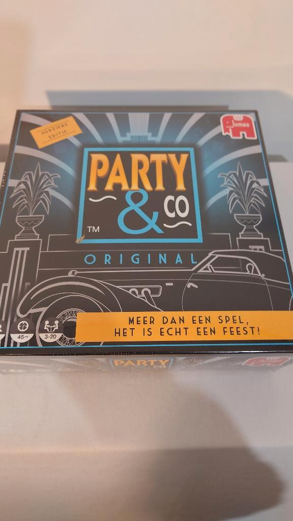 Party en Co Original bordspel nieuw, Hobby en Vrije tijd, Gezelschapsspellen | Bordspellen, Nieuw, Drie of vier spelers, Vijf spelers of meer