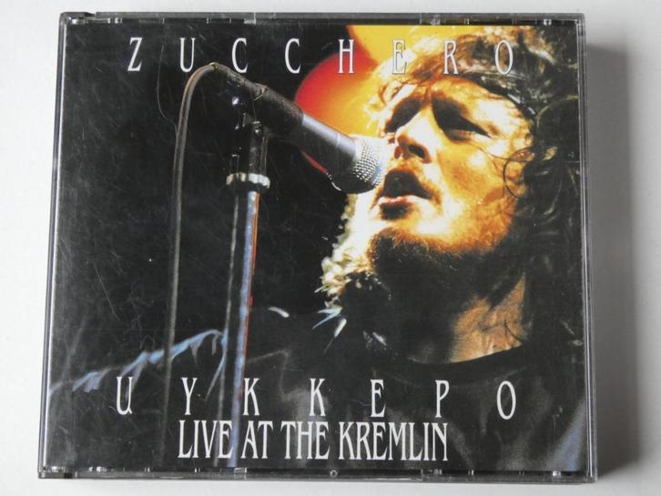 Zucchero – Uykkepo Live At The Kremlin 2cd, Cd's en Dvd's, Cd's | Pop, Gebruikt, 1980 tot 2000, Verzenden