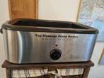 Hotstone pan,stenen incl.massagetafel, Ophalen, Gebruikt, Hotstone