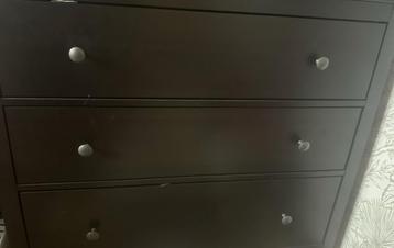 Hemnes ikea kast 3 lades 