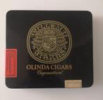 Oud sigarenblikje Willem II Olinda Cigars Ongematteerd, Tabaksdoos of Verpakking, Gebruikt, Ophalen of Verzenden