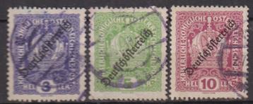 Oostenrijk 1918 Kroon met Opdruk DuitsOostenrijk beschikbaar voor biedingen