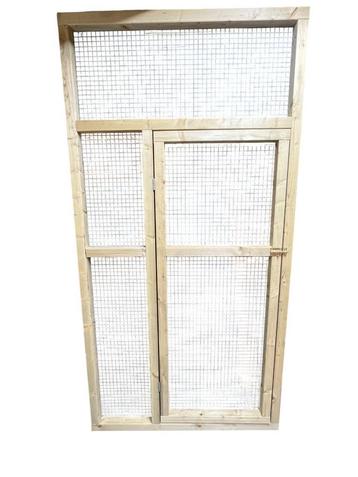 Houten voliérepanelen, katten-, kippen- & konijnen rennen beschikbaar voor biedingen